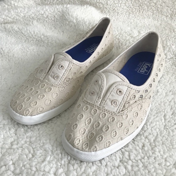 slip on keds with laces